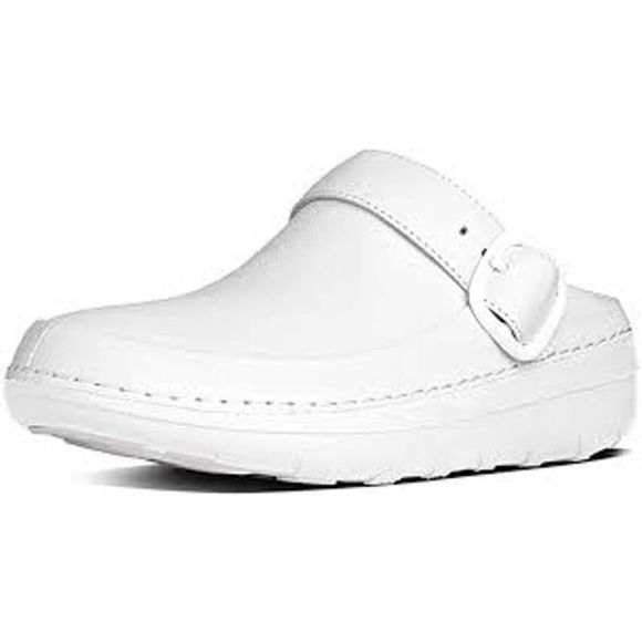 FitFlop Men\'s Gogh PRO Leather Medical Professional White, 13 M US main image 5